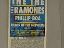 BIZARRE FESTIVAL Loreley Germany Ticket stub 1990 RAMONES Fields of the NEPHILIM