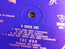 THE WHO: A Quick One, rare original UK vinyl on Reaction