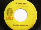 BOBBY SANDERS & GRP 45 It was you / I'm on my way KAYBO M- Doowop F1312