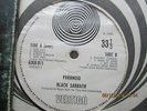 BLACK SABBATH  PARANOID  VERTIGO SWIRL ORIGINAL 1Y/2Y 1ST 1970 UK LP TESTED VG+