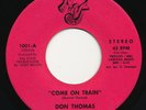 DON THOMAS Come On Train NUVJ Northern Soul Funk 45 Hear