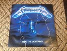 Metallica Ride the Lightning Original Vinyl LP Thrash Metal Slayer Megadeth