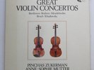 DG 2864 254 - GREAT VIOLIN CONCERTOS - Zukerman / Mutter- Ex 4 LP Record Box Set