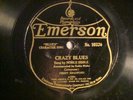 78:EMERSON  10326 -NOBLE SISSLE-EUBIE BLAKE /AL BERNARD -ERNIE HARE -CRAZY BLUES