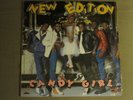 NEW EDITION CANDY GIRL LP ORIG '83 STREETWISE R&B SYNTH POP HIP HOP VG++ SHRINK
