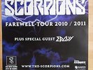 SCORPIONS 2010 KÖLN  - orig.Concert Poster  --  Konzert Plakat  A1 NEU