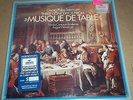 Wenzinger TELEMANN 3 Concertos from Musique de Table Archiv 2547 013--10 SEALED