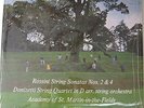 ARGO ZRG 603 Box Label ROSSINI String Sonata DONIZETTI MARRINER St. Martin 1G/1G