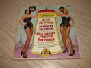 Jane Russell Marilyn Monroe 45rpm MGM EP 2 Record 1953 Gentlemen Prefer Blondes