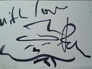 PETE DOHERTY BABYSHAMBLES LIBERTINES HAND SIGNED CARD HAMBURG DEMONSTRATIONS