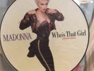 Rare  Mint Condition Madonna Who's That Girl 12 Inch Picture Disc