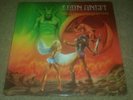 IRON ANGEL Hellish Crossfire 1st Press 1985 combat Records lp vinyl album RARE