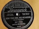 Kay Kyser - 78rpm single 10-inch – Brunswick #8358 Three Little Fishes