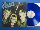 THE POLICE  OUTLANDOS D AMOUR A&M 78 A1B1 Blue Vinyl LP EX+/EX