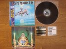 IRON MAIDEN Seventh Son Of A Seventh Son JAPAN LP w/ OBI Insert & Metal Sticker