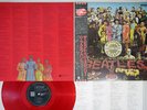 BEATLES SGT,PEPPER'S LONELY HEARTS CLUB BAND Japan OBI Mono Clear Red LP