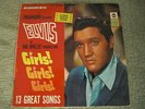 ELVIS PRESLEY     LP  Girls  Girls  Girls   LIVING STEREO und ARMY PX Sticker