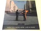 PINK FLOYD - WISH YOU WERE HERE - LIVE IN PARIS - RARE VINYL LP, PROG ROCK