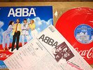 ABBA SLIPPING THROUGH MY FINGERS JAPANESE COCA-COLA PICTURE DISC PROMO LP 1980