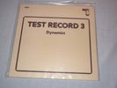 Opus 3 Test Record 3 Dynamics 8300 Mint Audiophile