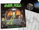 OVERKILL - Under the Influence LP 1988 Megaforce 1. PRESS
