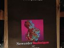 New Order Original 1989 Australian Factory Promo Poster For Technique