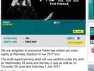 Four Adele ' The Finale' Seated Tickets, Wembley Stadium , Wednesday 28th June