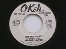 MAJOR LANCE Investigate Okeh WLP Promo Northern Soul 45 HEAR