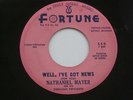 NATHANIEL MAYER Well, I've Got News / Work It Out Fortune Detroit R&B 45 HEAR