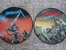 METALLICA MASTERS OF EVIL 2 X PICTURE VINYL LIVE 1987 kiss