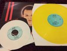 Gary Numan TELEKON YELLOW VINYL LP & I DIE YOU DIE WHITE VINYL 7 Inch. DUTCH.