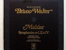 BRUNO WALTER - MAHLER symphonies nos.1, 2 & 4 CBS 4xLPs box EX++