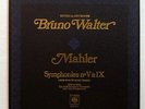 BRUNO WALTER - MAHLER symphonies nos.5 & 9 CBS 4xLPs box EX++