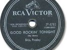 Rare ELVIS PRESLEY Rock'n Roll 78 RPM Record Good Rockin' Tonight (Sun Sessions)