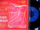 ELVIS PRESLEY - LOVE ME TENDER  - RARE BELGIUM EP ON RCA LABEL