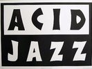 ACID JAZZ logo Large POSTER new rare