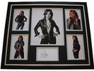 Suzi Quatro SIGNED Framed Photo Autograph Huge display Music AFTAL & COA