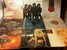 9 Vintage Heavy Metal Albums Lp's Lot