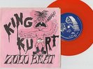 KING KURT Zulu Beat ORANGE VINYL Second Edition 1982 UK 7