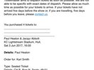 Paul Heaton concert Tickets