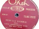LOUIS ARMSTRONG HOT FIVE HEEBIE JEEBIES OKEH 78 HOT JAZZ