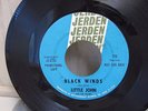 Jerden Records 45 Record Little John and the Monks - Black Winds - Garage Band