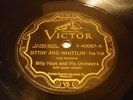 JAZZ BILLY HAYS ORCH Sittin' And Whittlin VICTOR 40087