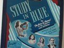 1946 VOGUE STUDY IN BLUE V-100 PICTURE RECORD ALBUM RHAPSODY IN BLUE BLUE SKIES