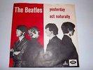 BEATLES - YESTERDAY - 45 SINGLE - RARE DANISH PS 1965 ON ODEON DK 1635 - LISTEN
