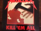 Metallica - Kill Em All - Orig. 1983 Megaforce   Vinyl LP - MRI 069