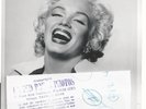 MARILYN MONROE- PHOTO PRESS AVEC TANPON AGENCE- 25+21. TRES BON ETAT