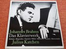 Brahms Complete Piano Works Julius Katchen Decca SXL german pressing NM