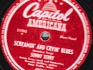 78-BLUES-SONNY TERRY/BABY DODDS/BROWNIE MCGHEE-SCREAMIN' & CRYIN' BLUES/RIFF & H