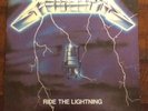 Metallica Ride The Lightning Orig. 1984 Megaforce Elektra Vinyl LP 60396-1